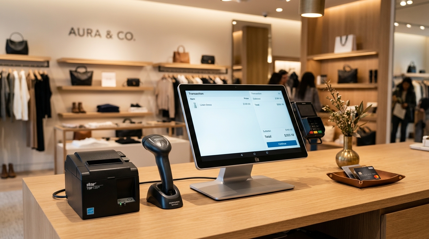Invincible Soft Omnichannel POS Terminal